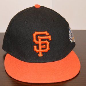 New Era San Francisco Giants 59FIFTY Fitted Hat (7 3/8) (World Series 2010)